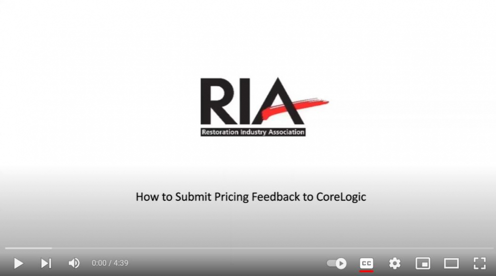 How to Provide CoreLogic Mobile Claims Pricing Platform Feedback